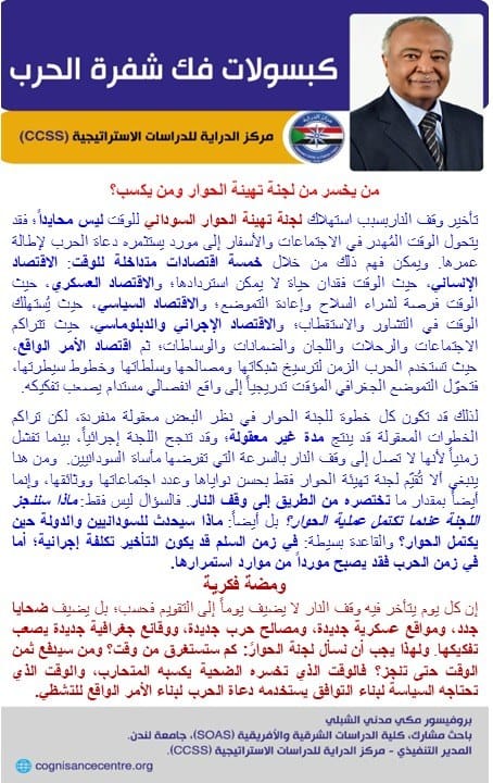 من يخسر من لجنة تهيئة الحوار ومن يكسب؟
